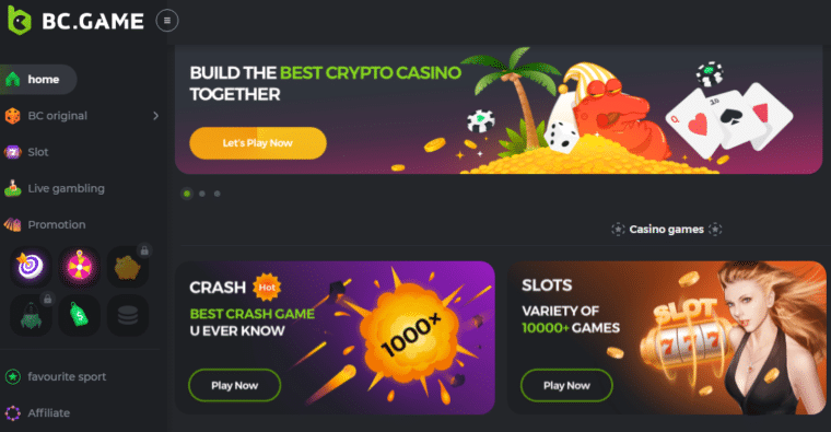 bc game casino review